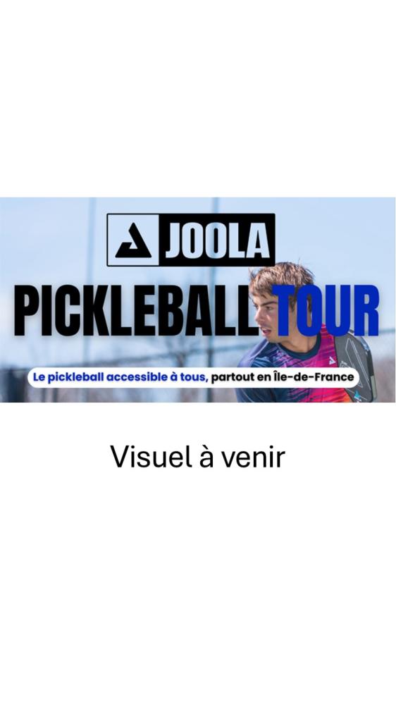Joola Pickleball Tour Ile de France - Etape de Montesson